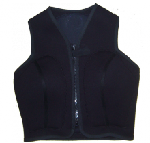 Dolphin Wetsuits W/Shape Front View - Black